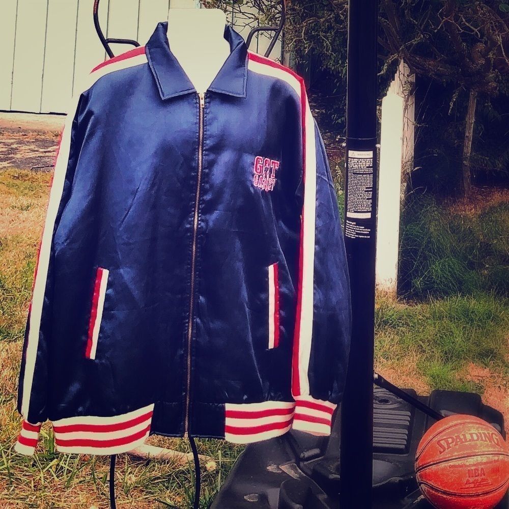 vtg 90s•got game steve & barry’s silky jacket